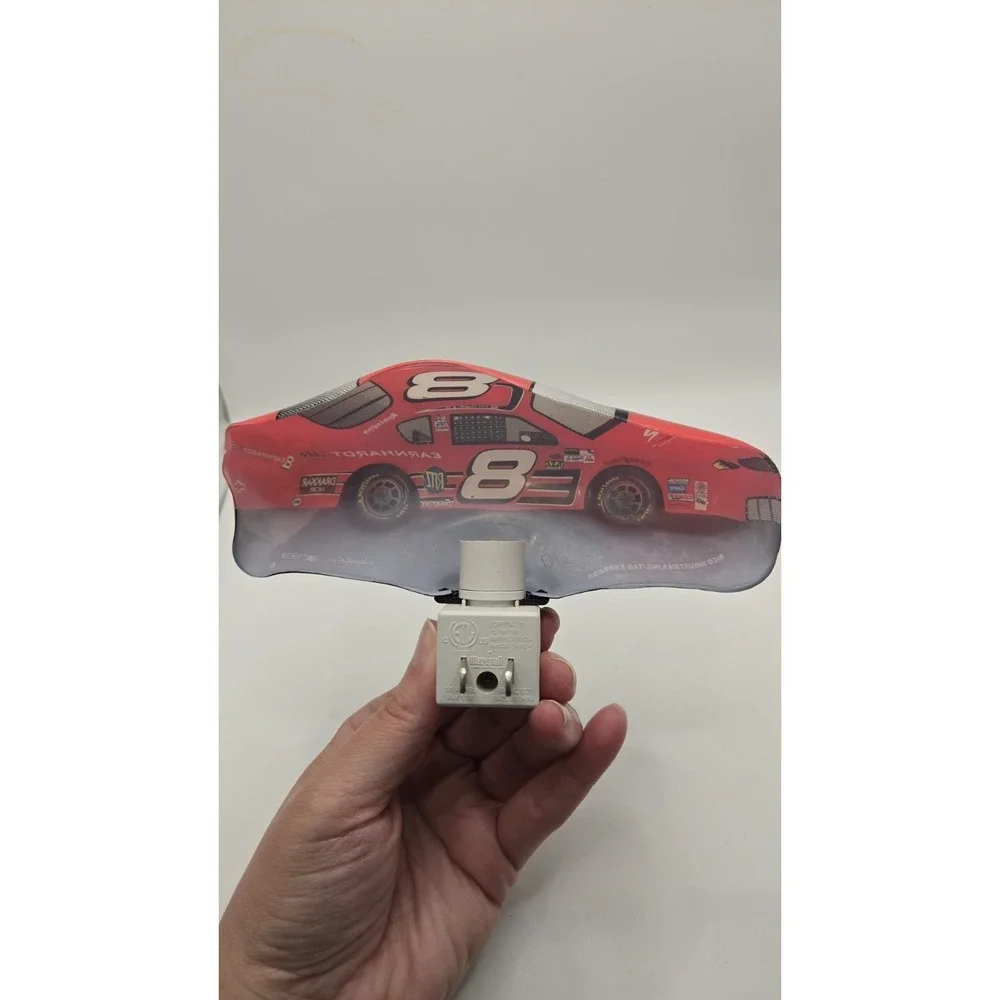 Dale Earnhardt Jr #8 NASCAR Race Car Night Light RICO Industries Works Vintage